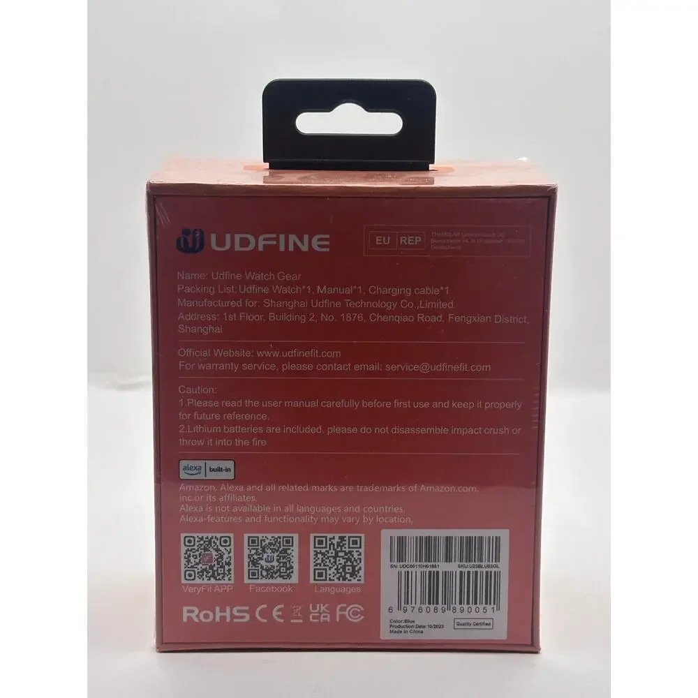 Udfine Watch Gear Smartwatch 2.01